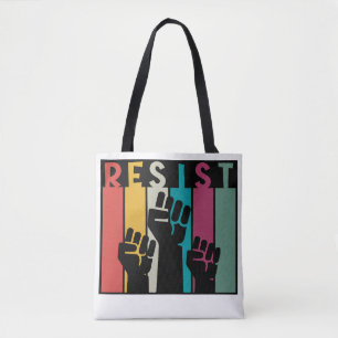 Tote Bag La protestation politique contre l'épicerie Fourre