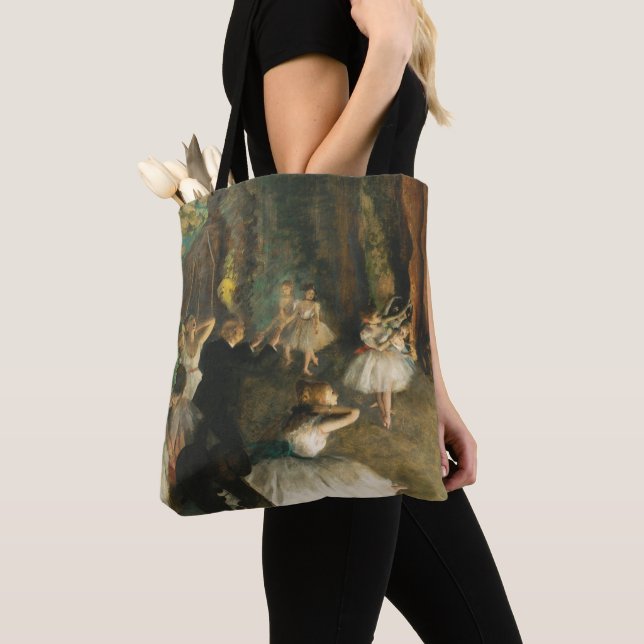 Tote Bag La répétition du ballet sur scène, Degas Art (De près)