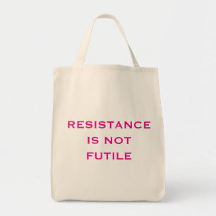 Tote Bag La résistance n'est pas futile