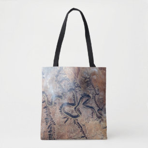 Tote Bag La Rivière Verte Et Ses Canyons Tributaires Dans L
