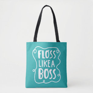 Tote Bag La soie aiment une expression dentaire du patron  