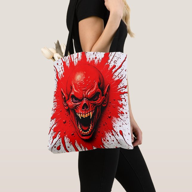Tote Bag La soif de sang : le vengeful Vampire (De près)