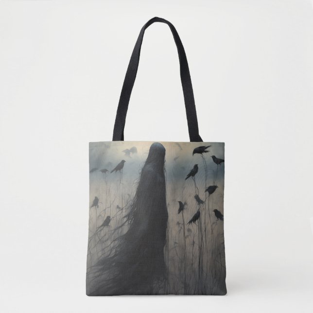 Tote Bag La Sorcière du Corbeau (Devant)