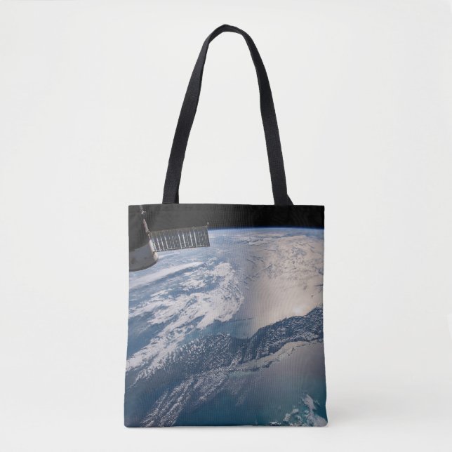 Tote Bag La Station Spce Internationale Au-Dessus De L'Atla (Devant)