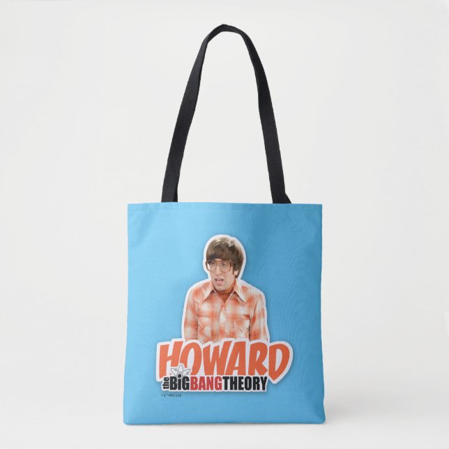 Tote Bag La théorie du Big Bang | Howard (Devant)