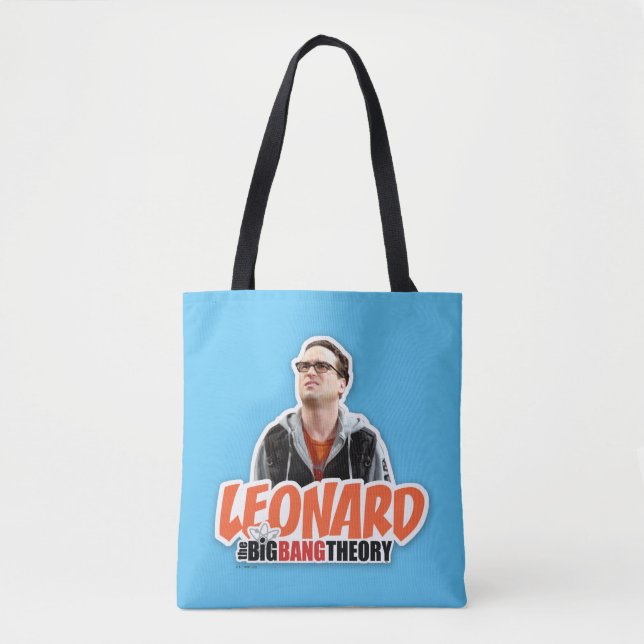 Tote Bag La théorie du Big Bang | Leonard (Devant)