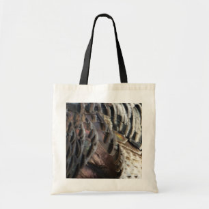 Tote Bag La Turquie sauvage Plumes I Abstrait Nature Design