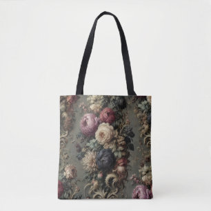 Tote Bag La Veillée - Gothique Baroque Florale