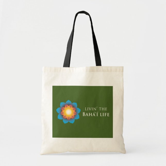 Tote Bag La vie de Livin Bahá'í (Devant)