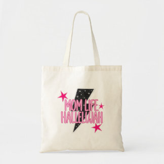 Tote Bag La Vie de Maman Hallelujah Rose Chaud Été