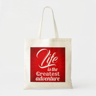 Tote Bag La vie est la plus grande aventure