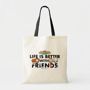Tote Bag La vie est meilleure avec l'art Chibi FRIENDS™