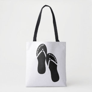 Tote Bag La vie est meilleure en tongs