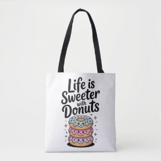 Tote Bag La Vie Est Plus Douce Avec Des Dents