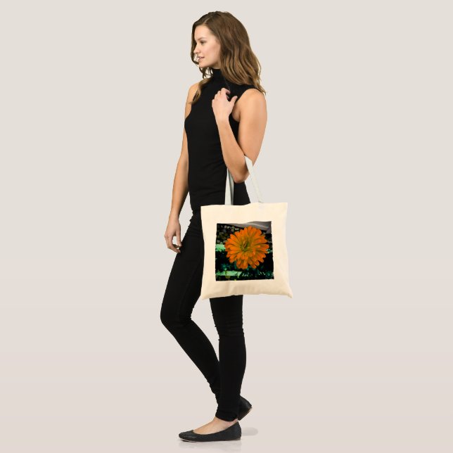 Tote Bag La vie est un jardin (Devant (modèle))