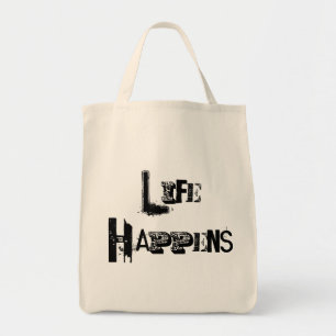 Tote Bag La vie se passe