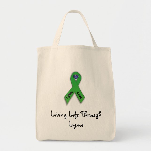 Tote Bag La vie vivante par Lyme (Devant)