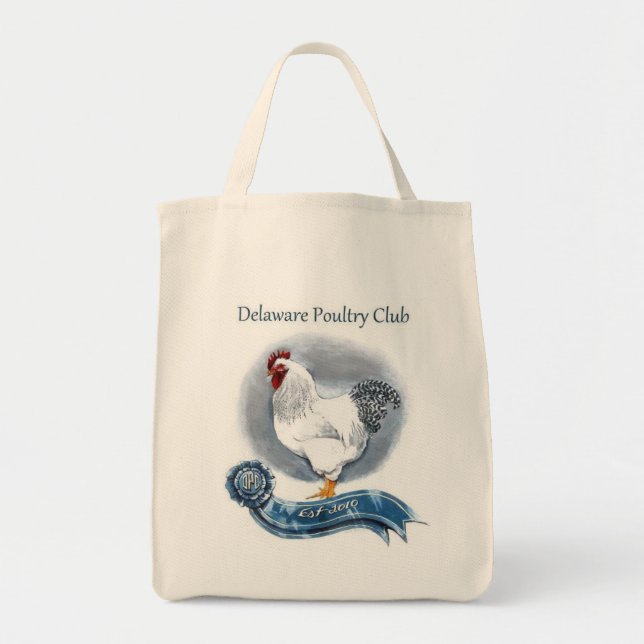 Tote Bag La volaille du Delaware matraquent Fourre-tout (Devant)
