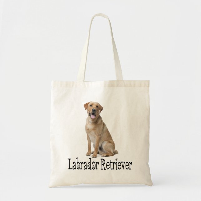 Tote Bag Laboratoires d'amour pour les chiots du Labrador (Devant)