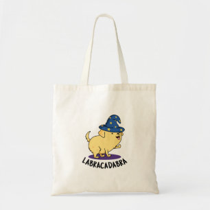 Tote Bag Labra-cadabra Funny Labrador Chien Pun