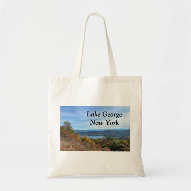Tote Bag Lac George New York (Devant)