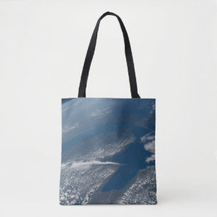 Tote Bag Lac Michigan, Lac Huron Et État Du Michigan.