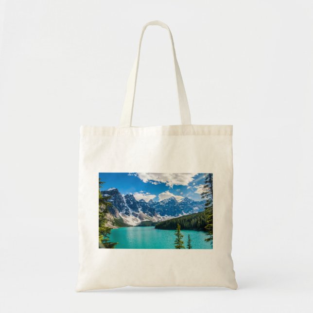 Tote Bag Lac Moraine, parc national Banff (Devant)