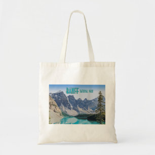 Tote Bag Lac Moraine Parc national Banff Canada Vintage