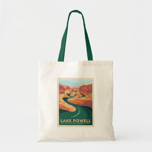 Tote Bag Lac Powell | Arizona et Utah (Devant)