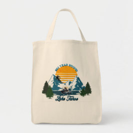 Tote Bag Lac Tahoe : Ski de l'année, ski de neige et ski na