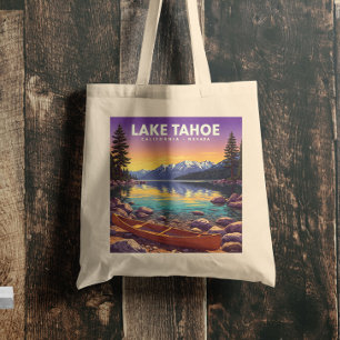 Tote Bag Lac vintage Tahoe Californie Nevada