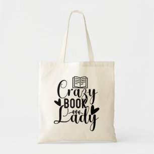 Tote Bag Lady du livre fou
