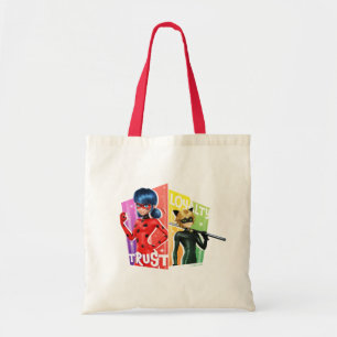Tote Bag Ladybug & Cat Noir   Confiance et fidélité