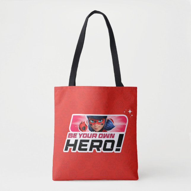 Tote Bag Ladybug miraculeux | Soyez votre propre héros (Devant)