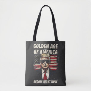 Tote Bag L'âge d'or de l'Amérique a commencé maintenant