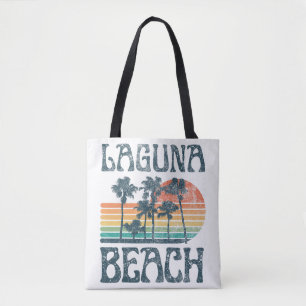Tote Bag Lagune rétro