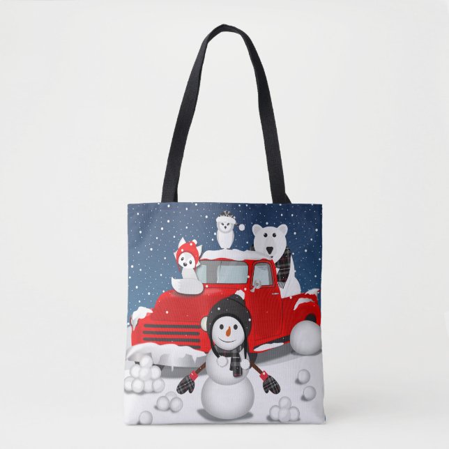Tote Bag Laisser neiger (Devant)