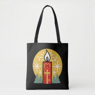 Tote Bag Laissez Faith être votre plus brillant Star Candle