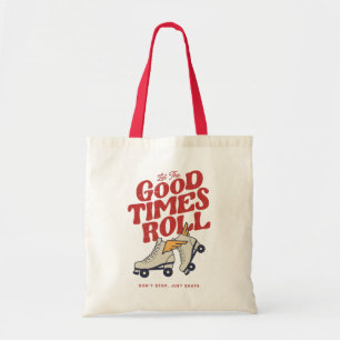 Tote Bag LAISSEZ LES BONS TEMPS ROULER 80s RETRO ROLLER SKA