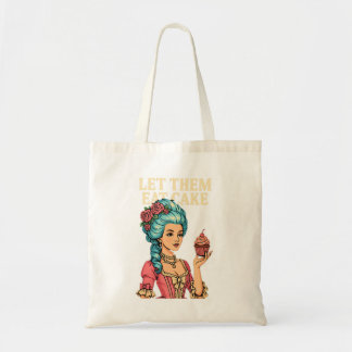 Tote Bag Laissez-les manger du gâteau - Fourre-tout tendanc