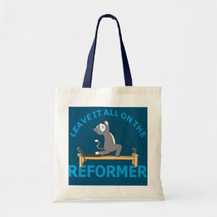 Tote Bag Laissez tout sur l'amoureux des chats de Pilates R