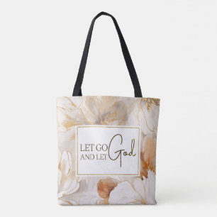 Tote Bag Laissons Dieu Citer l'inspiration chrétienne