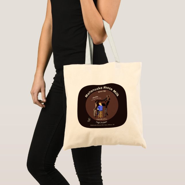 Tote Bag Lait d'orignal Matanuska (Devant (produit))