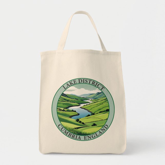 Tote Bag Lake District Cumbria England (Devant)