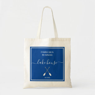 Tote Bag - Lake House Blau Tragetasche