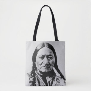 Tote Bag Lakota Chef Abandon : assis Bull Fort Buford