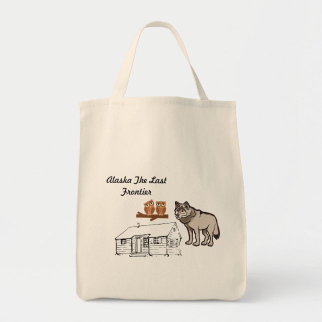 Tote Bag L'Alaska La Dernière Frontière (Devant)