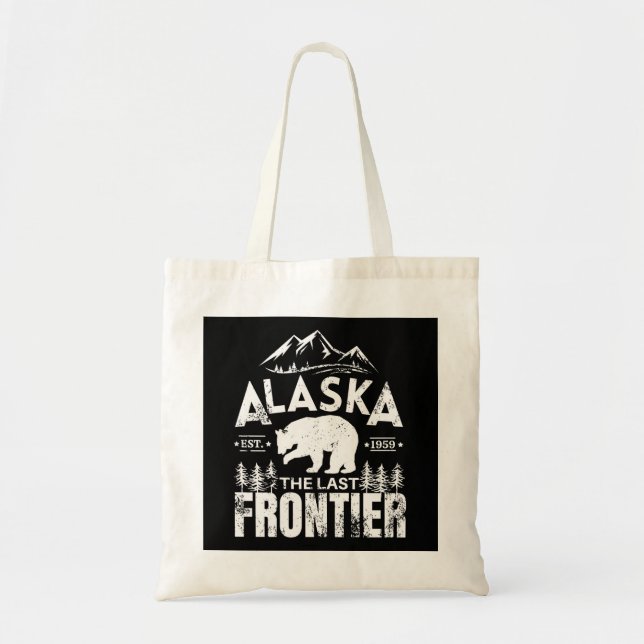 Tote Bag L'Alaska La Dernière Frontière (Devant)
