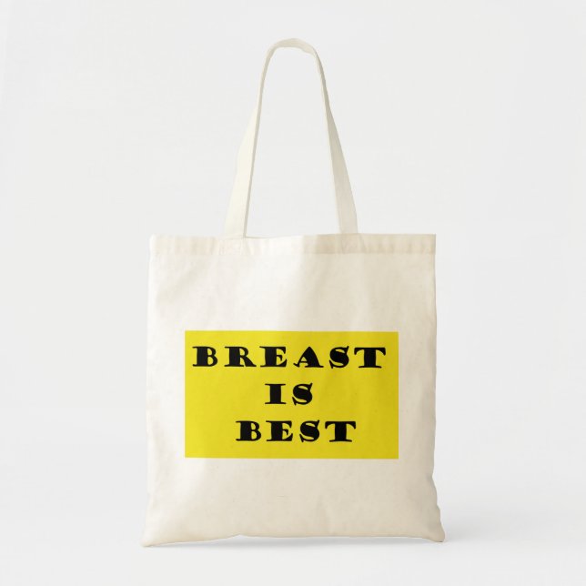 Tote Bag L'allaitement est le meilleur (Devant)
