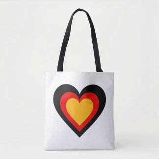 Tote Bag L'Allemand/coeur de l'Allemagne drapeau-a inspiré